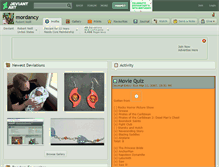 Tablet Screenshot of mordancy.deviantart.com