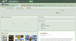 Desktop Screenshot of jeissica.deviantart.com