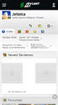 Mobile Screenshot of jeissica.deviantart.com