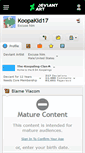 Mobile Screenshot of koopakid17.deviantart.com