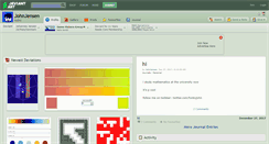 Desktop Screenshot of johnjensen.deviantart.com