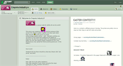 Desktop Screenshot of crayons-industry.deviantart.com