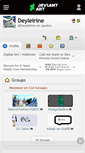 Mobile Screenshot of deyleirine.deviantart.com