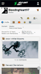 Mobile Screenshot of bleedingheart97.deviantart.com