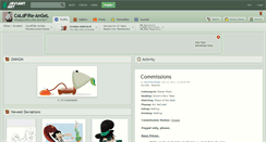 Desktop Screenshot of coldfire-angel.deviantart.com