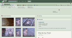 Desktop Screenshot of kuskostock.deviantart.com