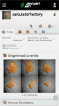 Mobile Screenshot of calculatorfactory.deviantart.com