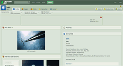 Desktop Screenshot of ben.deviantart.com