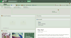 Desktop Screenshot of elkez.deviantart.com