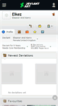 Mobile Screenshot of elkez.deviantart.com