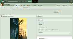Desktop Screenshot of einmonim.deviantart.com