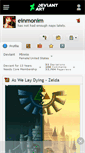 Mobile Screenshot of einmonim.deviantart.com