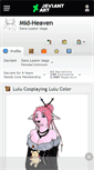 Mobile Screenshot of mid-heaven.deviantart.com