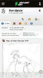 Mobile Screenshot of lion-dance.deviantart.com
