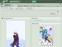 Tablet Screenshot of nishikuru.deviantart.com