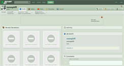 Desktop Screenshot of mmmphfff.deviantart.com