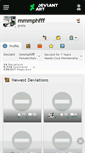 Mobile Screenshot of mmmphfff.deviantart.com