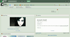 Desktop Screenshot of frana.deviantart.com