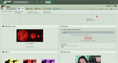 Desktop Screenshot of hvv.deviantart.com