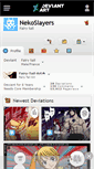 Mobile Screenshot of nekoslayers.deviantart.com