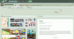 Desktop Screenshot of clearprismbreak.deviantart.com