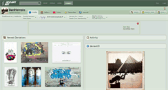 Desktop Screenshot of daniherrero.deviantart.com