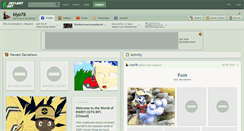 Desktop Screenshot of kiyo78.deviantart.com