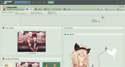 Desktop Screenshot of cheywolfe.deviantart.com