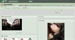 Desktop Screenshot of joyce-pandora.deviantart.com