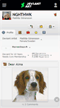 Mobile Screenshot of nghthwk.deviantart.com