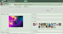 Desktop Screenshot of novafoxay.deviantart.com