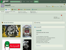 Tablet Screenshot of kappa88.deviantart.com