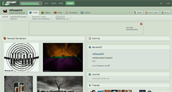 Desktop Screenshot of mhosseini.deviantart.com