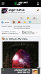Mobile Screenshot of angel1341uk.deviantart.com