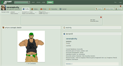 Desktop Screenshot of neveraskwhy.deviantart.com