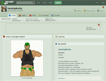 Tablet Screenshot of neveraskwhy.deviantart.com