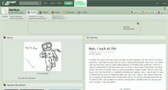 Desktop Screenshot of morikun.deviantart.com