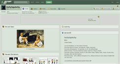 Desktop Screenshot of inchysquinchy.deviantart.com