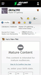 Mobile Screenshot of dkilla390.deviantart.com