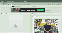 Desktop Screenshot of diwane.deviantart.com