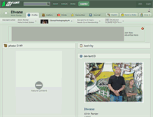 Tablet Screenshot of diwane.deviantart.com