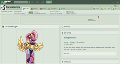 Desktop Screenshot of europamaxima.deviantart.com