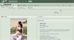 Desktop Screenshot of nikkizombie.deviantart.com