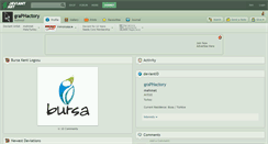 Desktop Screenshot of graphactory.deviantart.com