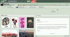 Desktop Screenshot of hibari-sky.deviantart.com
