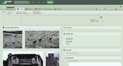 Desktop Screenshot of lunawar.deviantart.com