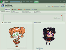 Tablet Screenshot of itachixsyla.deviantart.com