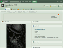 Tablet Screenshot of lindseybishop4141.deviantart.com