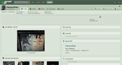 Desktop Screenshot of hanneckhan.deviantart.com