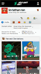 Mobile Screenshot of leviathan-ran.deviantart.com